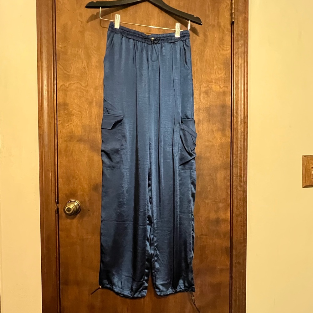 Super down silk pants